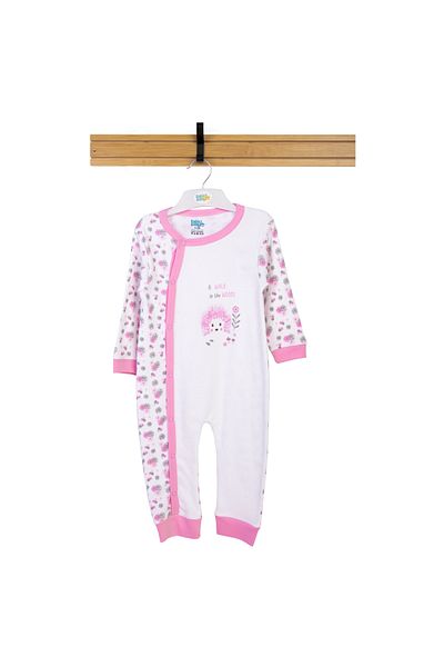 Babies Basic 100% Cotton Printed Long Sleeves Jumpsuit/Romper/Sleepsuit for babies