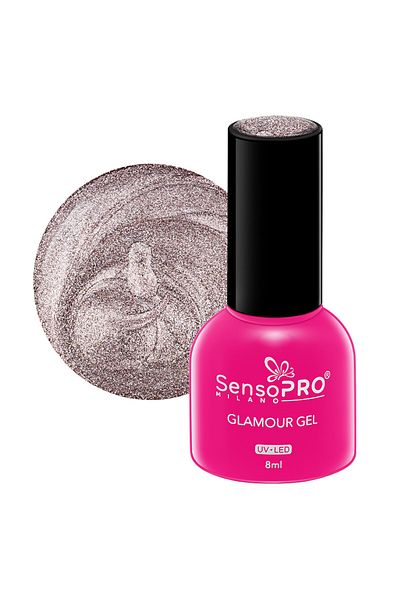 SensoPRO Milano Oja semipermanentă Glamour Gel 8ml, Glam Treasury #63