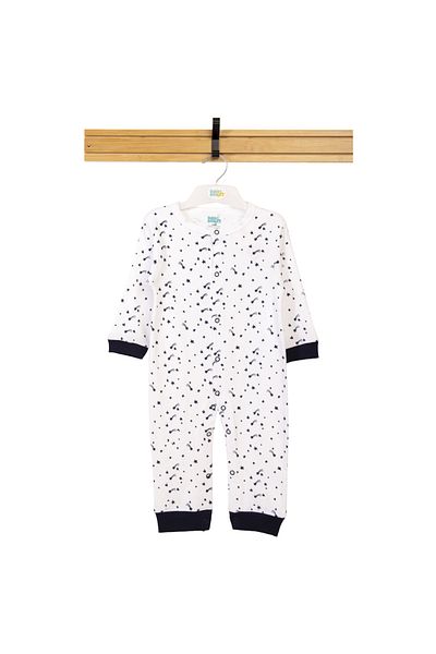 Babies Basic 100% Cotton Printed Long Sleeves Jumpsuit/Romper/Sleepsuit for babies