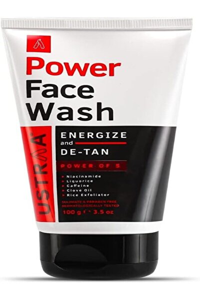 Ustraa غسول الوجه القوي - 100 غرام - تنشيط وإزالة السمرة