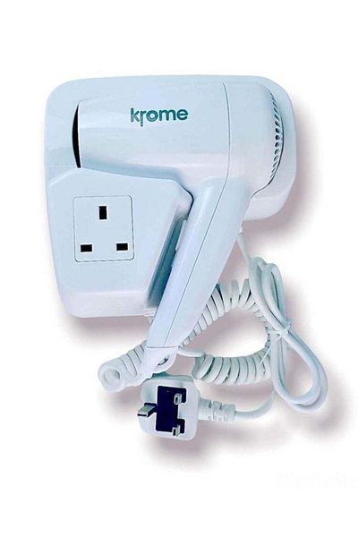 Krome Wall Mounted Hair Dryer