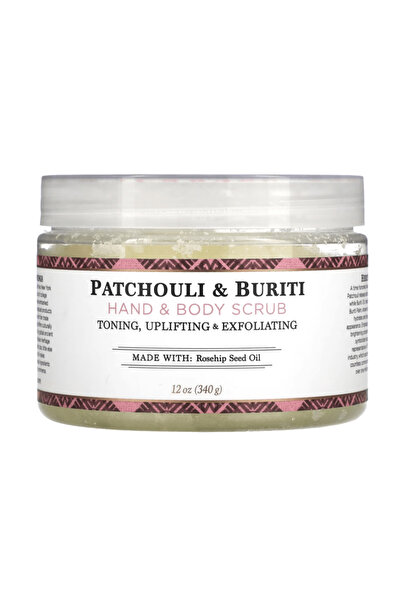 Nubian Heritage مقشر لليدين والجسم بالباتشولي والبوريتي من نوبيان هيرتيج - 340ج