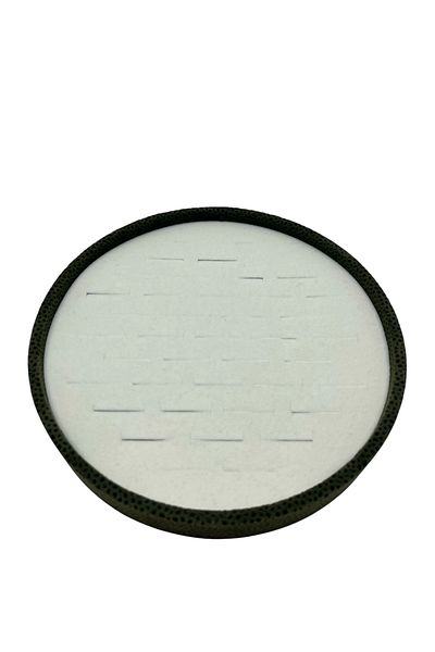 MeGass Dekor Cylinder Model Suede Fabric 20/20 cm Ring Table