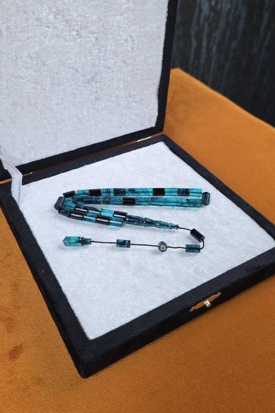 dergah tesbih Master Erkan Rod System Design Cutting Clamping Amber Prayer Beads