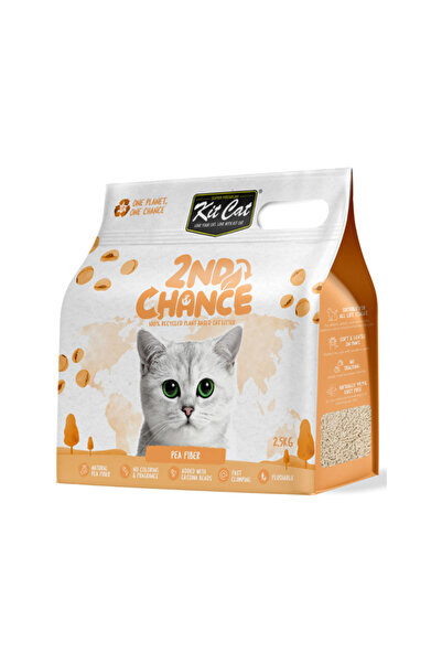 Kit Cat رمل القطط من 2nd Chance Pea Fiber - 7 لتر