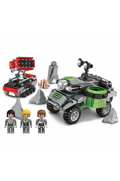 sunman oyuncak War Special Forces Team Game Set 434 Pieces 22718 00004411