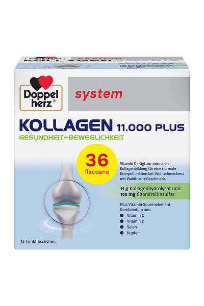 Doppelherz Kollagen 11,000 Plus X 36 Single-dose Vials