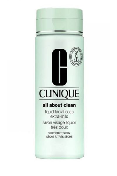 Clinique Cleanser Clinique Liquid Facial Soap Extra-Mild for Dry Skin, Cleanser, 200 ml