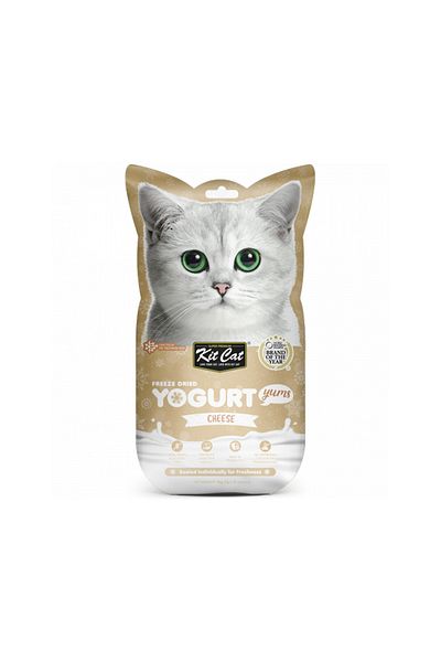 Kit Cat Freeze Dried Yogurt Yums Cheese Cat Treats - 10 g