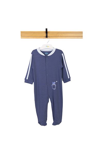 Babies Basic 100% Cotton Printed Long Sleeves Jumpsuit/Romper/Sleepsuit for babies