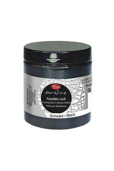 Viva Decor Cracking varnish (faceting) VIVA DECOR Artline, 250ml Black