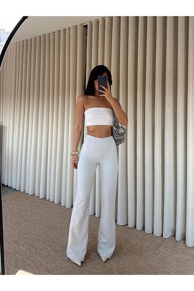 mydukkan.co Half Flared Trousers