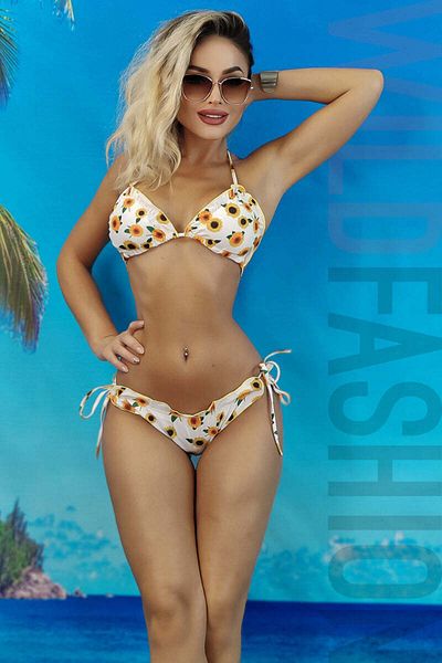 WildFashion 2-piece swimsuit bikini model with floral print SW2200RR-29