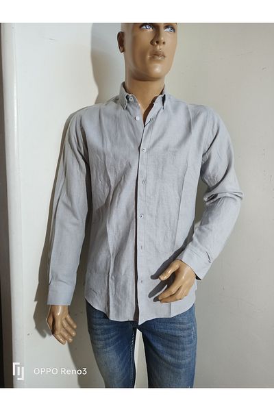 NÇB Slim Fit Sports Cotton Long Sleeve Shirt