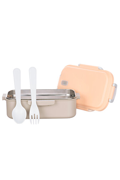 Emofom Aura Food Container 500 ml Stainless Steel Food Storage Container (21 X 13 X 8 cm)