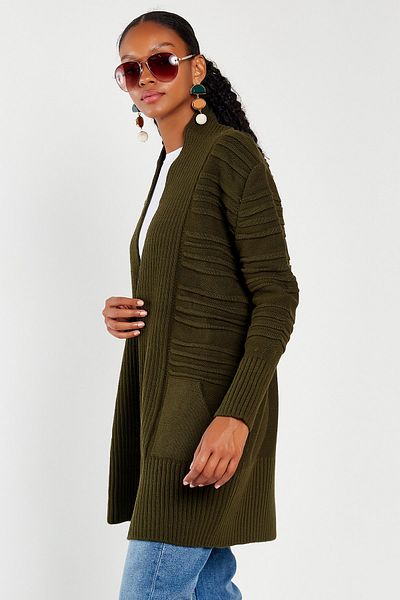 Hopoi Women's Shawl Collar Cardigan