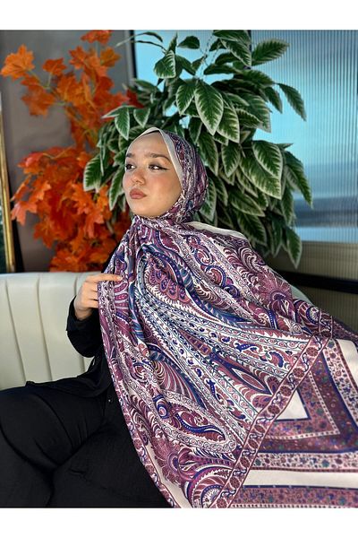 Oxygen Scarfs Etro Pattern New Cotton Soft Shawl 23012