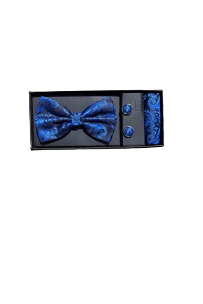 OEM Men's Bow Tie/Handkerchief/Button Set