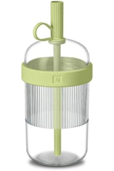 Nespresso Travel Tumbler, Federico Peri Design, Limited Edition, For Cold Drinks Only, 540ml, Pistac