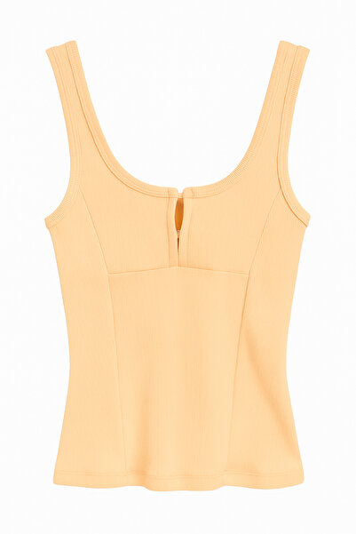 LOOSH Kadın Şeftali Kopçalı Askılı Top