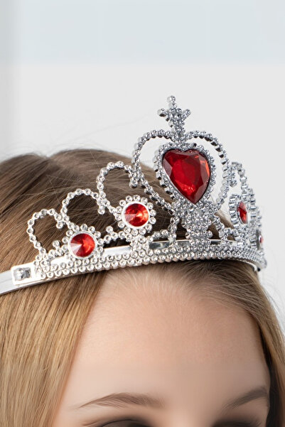 ReilaParty تاج الأميرة إلسا آنا الأحمر على شكل قلب من فيلم فروزن RP2956