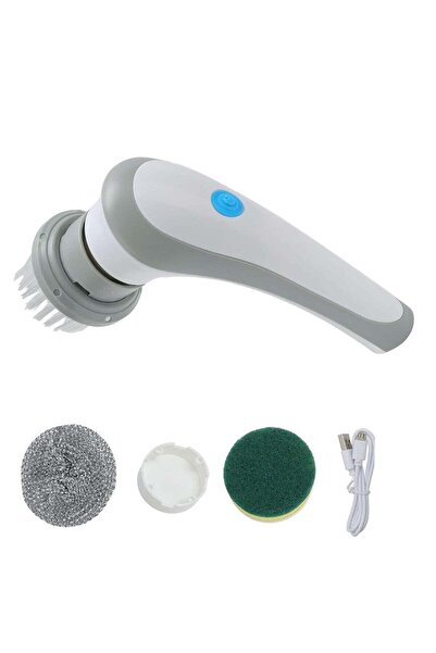 huitich فرشاة تنظيف كهربائية لاسلكية 3 في 1 للأعمال المنزلية والمطبخ وغسل الأطباق