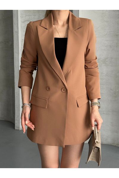 Kirazgym Women's Lined Blazer Jacket