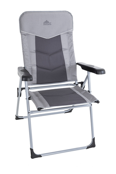 North Pacific Sırt Kısmı Ayarlanabilir Kamp Sandalyesi - 120 kg Taşıma Kapasi...