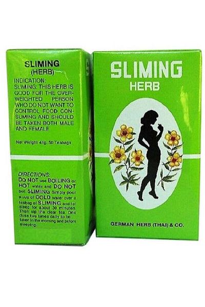 Diet Esthetic German Herb(Thai) And Co. Slimming Diet Fast Slim Detox Lose Weight 50 Tea Bag