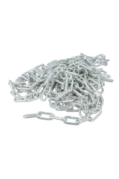 ACE Straight Coil Chain Silver (Sold per meter)