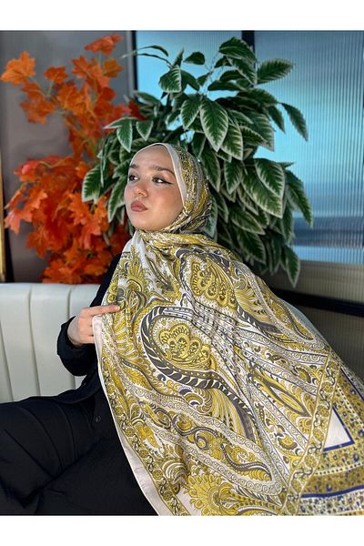 Oxygen Scarfs Etro Pattern New Cotton Soft Shawl 23012