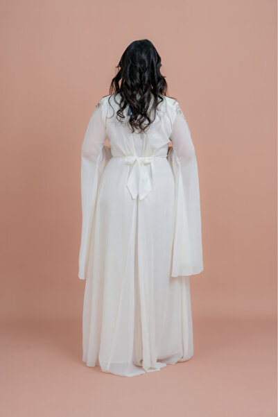 IKKXA Belted Elegant 2-Piece Kaftan