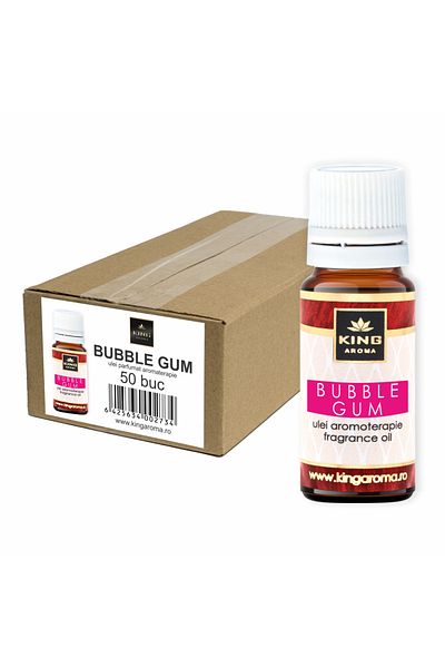 KingAroma Pack of 50 aromatherapy scented oils, Bubble Gum, Kingaroma, 10 ml