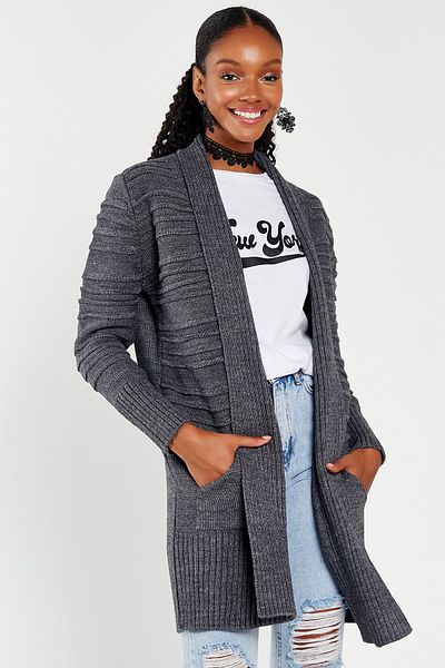 Hopoi Women's Shawl Collar Cardigan