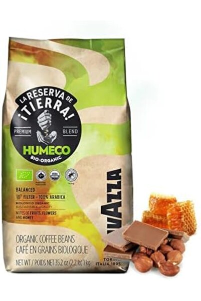 LavAzza La Reserva de Tierra Humeco Bio-Organic Espresso Coffee Beans 1000g