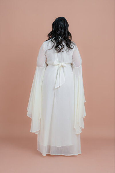 IKKXA Belted Elegant 2-Piece Kaftan