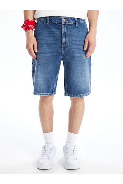 LC Waikiki Standard Fit Men's Jean Shorts