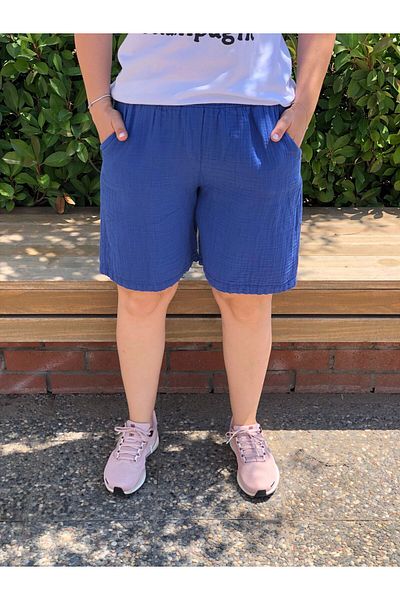 BAKTAGÖR Muslin Shorts (One Hundred Percent Cotton)