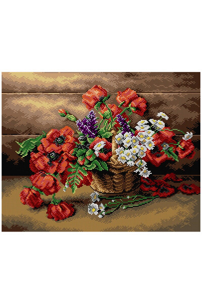 Orchidea Baskılı Goblen Çiçekler 2774 40*50 cm