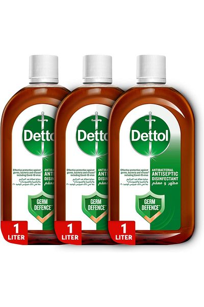 Dettol Antiseptic Antibacterial Disinfectant Liquid 1L...