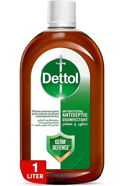 Dettol Antiseptic Antibacterial Disinfectant Liquid 1L...
