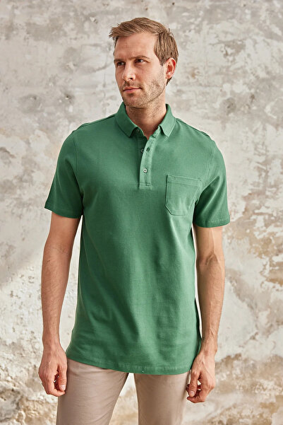 Wellalux Ανδρικό μπλουζάκι με κανονική εφαρμογή 100% βαμβακερό γιακά πόλο – TP244201