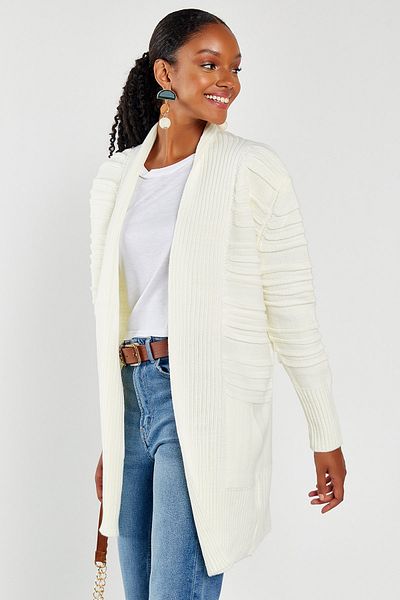 Hopoi Women's Shawl Collar Cardigan