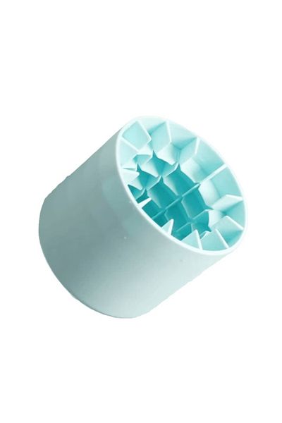 FOXMAG24 Ice cube mold, BPA-free silicone, milkshake type, without lid, blue
