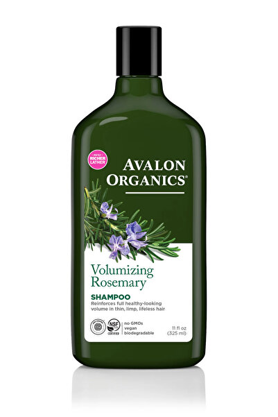 Avalon Organics شامبو مكثف للشعر بخلاصة إكليل الجبل، 325 مل