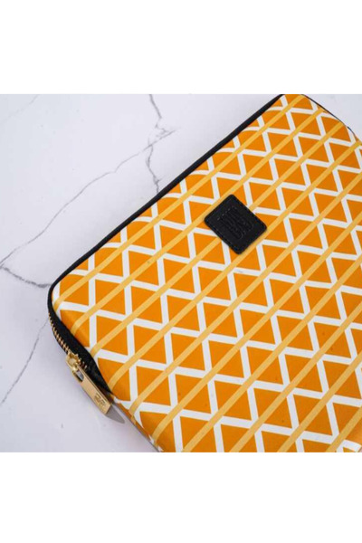 GLANCE Laptop Case 15 Inch Mustard Yellow