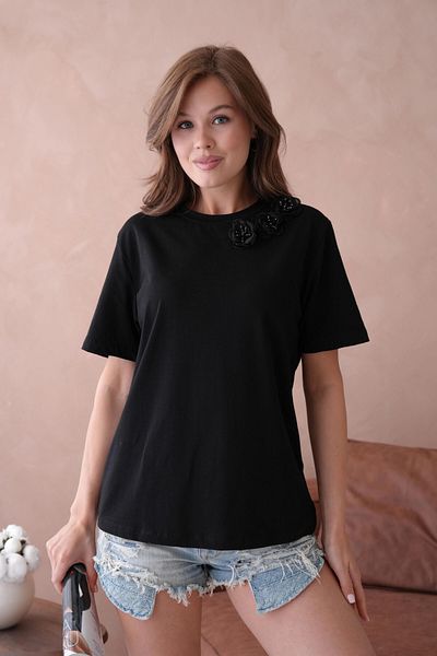 Park Karon Summer Basic Combed Cotton T-Shirt