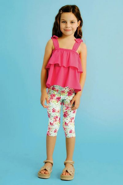 MAYORAL Girl's Top and Bottom Set - Multicolor