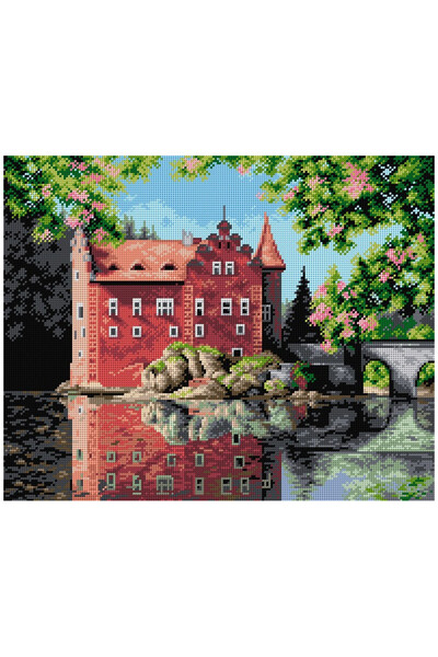 Orchidea Baskılı Goblen Şato 2298 40*50 cm