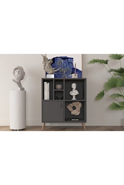 ESYAH Antrasit Çok Amaçlı Dolap